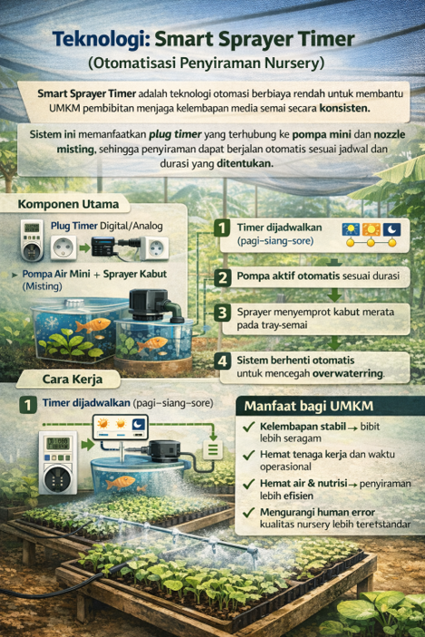 Teknologi Smart Sprayer Timer
